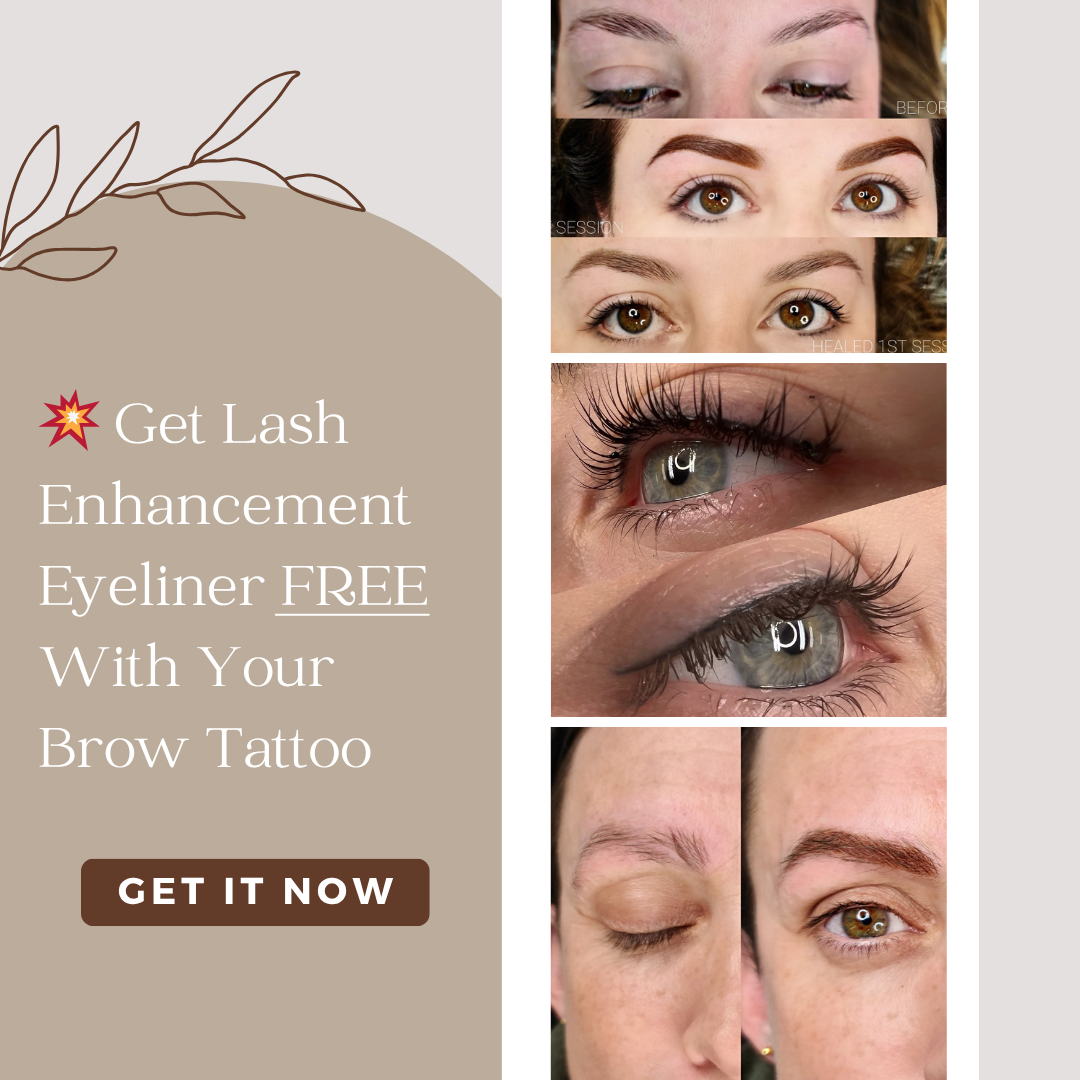 đ¨ Limited Time: Get Lash-Line Eyeliner FREE With Any New Brow Tattoo