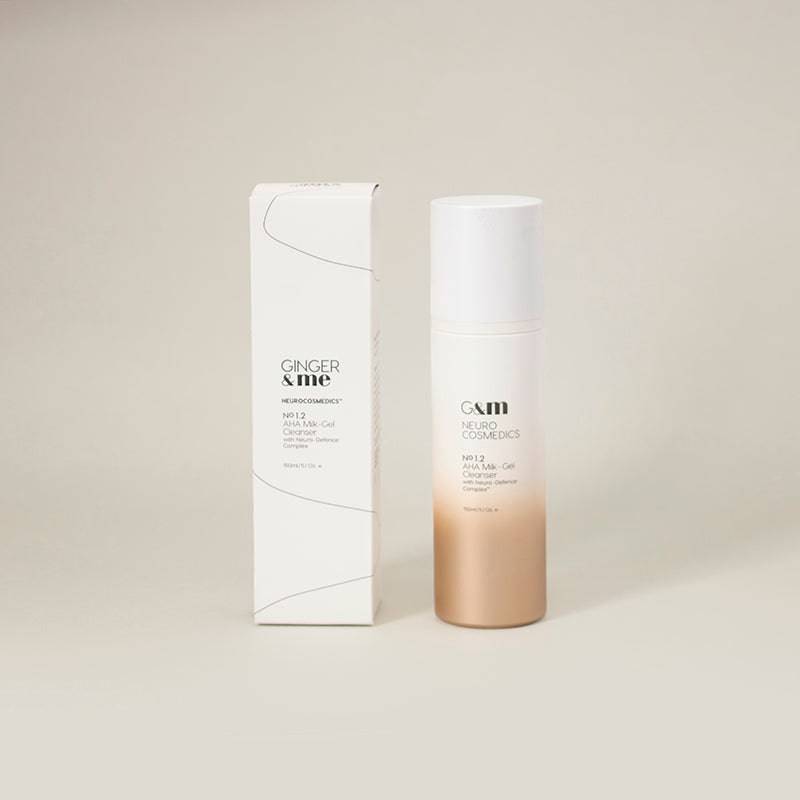 AHA Milk-Gel Cleanser Ginger and Me - Feather Touch Aesthetics